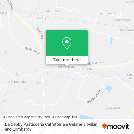 Da Debby Pasticceria Caffetteria e Gelateria map