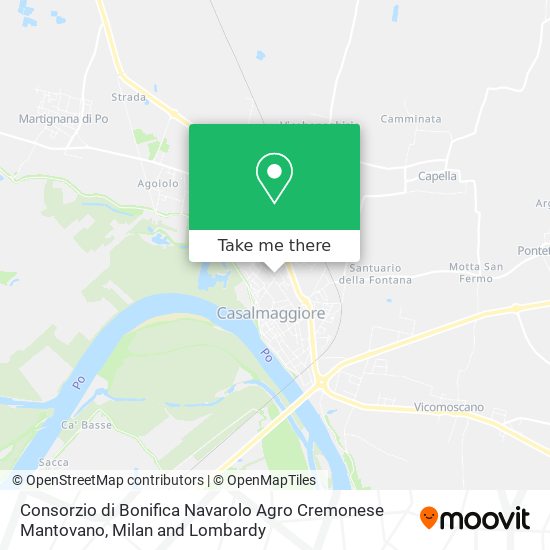 Consorzio di Bonifica Navarolo Agro Cremonese Mantovano map