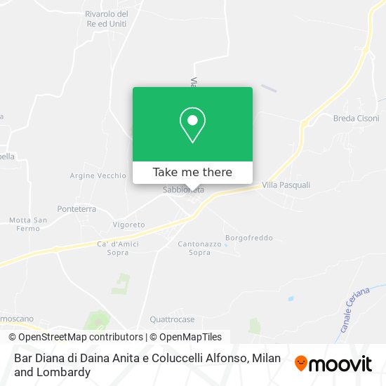 Bar Diana di Daina Anita e Coluccelli Alfonso map