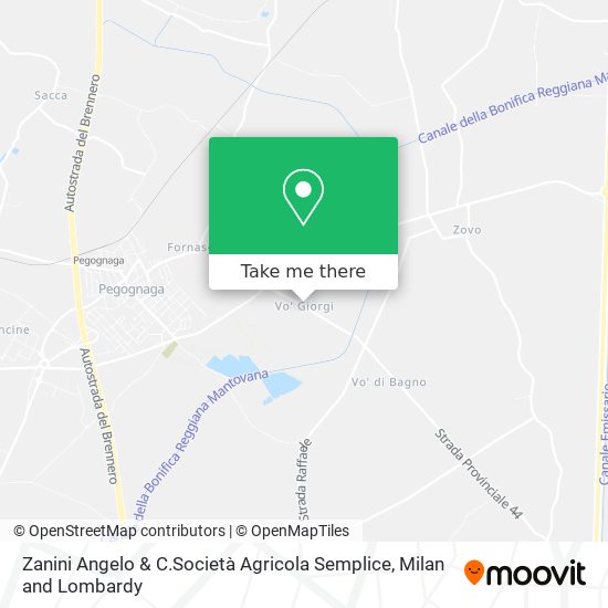 Zanini Angelo & C.Società Agricola Semplice map