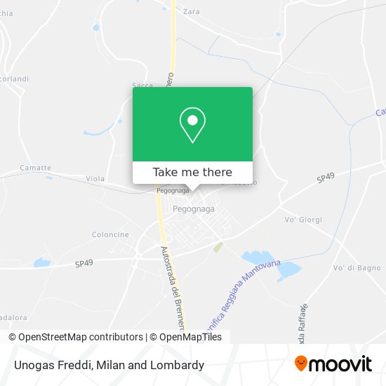 Unogas Freddi map