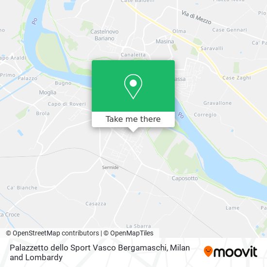 Palazzetto dello Sport Vasco Bergamaschi map