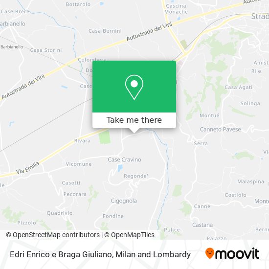 Edri Enrico e Braga Giuliano map