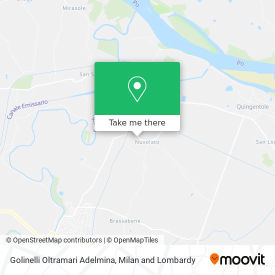 Golinelli Oltramari Adelmina map