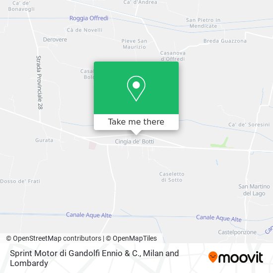 Sprint Motor di Gandolfi Ennio & C. map