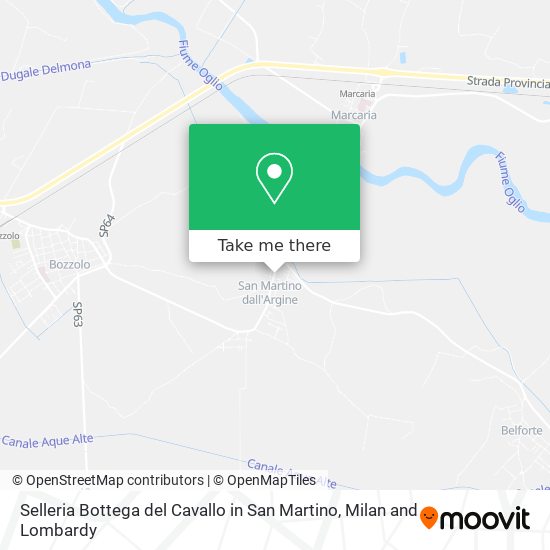 Selleria Bottega del Cavallo in San Martino map