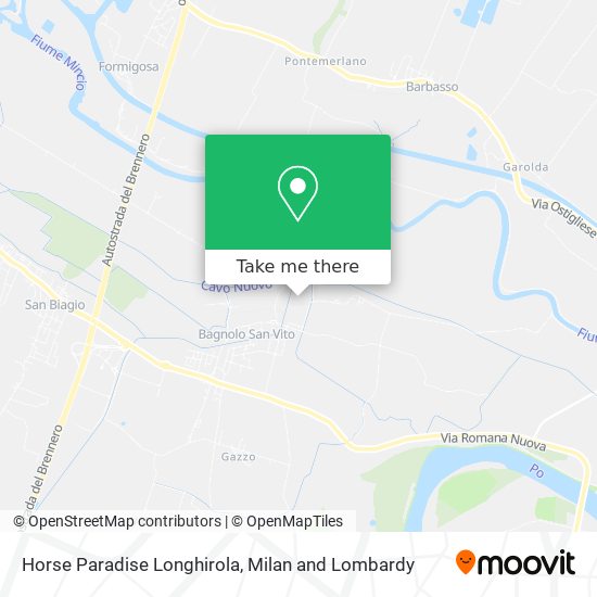 Horse Paradise Longhirola map