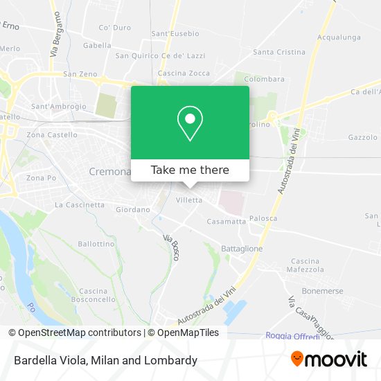 Bardella Viola map