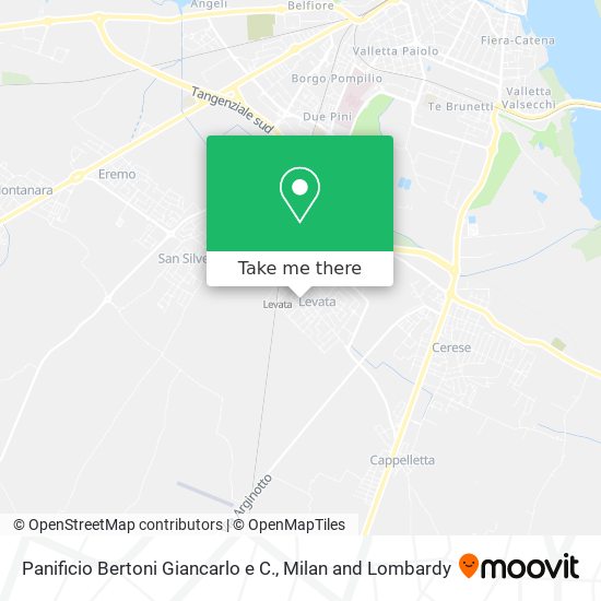 Panificio Bertoni Giancarlo e C. map
