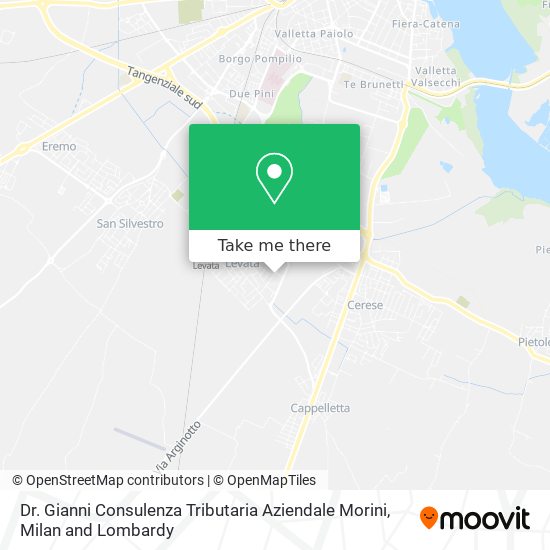 Dr. Gianni Consulenza Tributaria Aziendale Morini map
