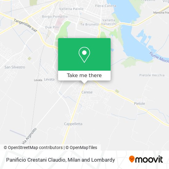 Panificio Crestani Claudio map