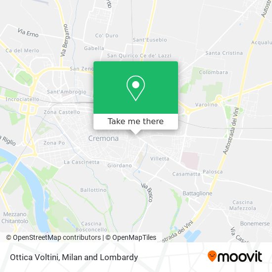 Ottica Voltini map