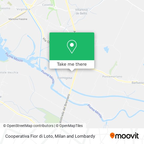 Cooperativa Fior di Loto map
