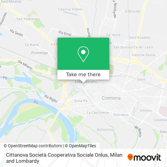 Cittanova Società Cooperativa Sociale Onlus map
