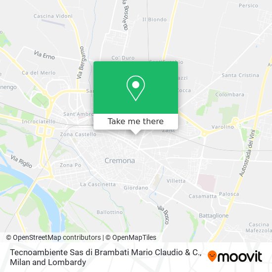 Tecnoambiente Sas di Brambati Mario Claudio & C. map