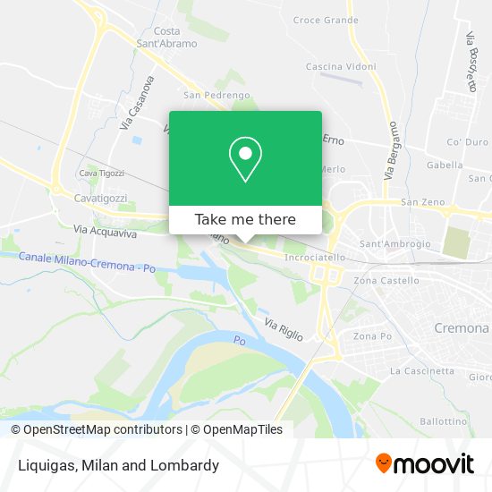 Liquigas map