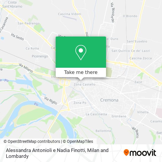 Alessandra Antonioli e Nadia Finotti map