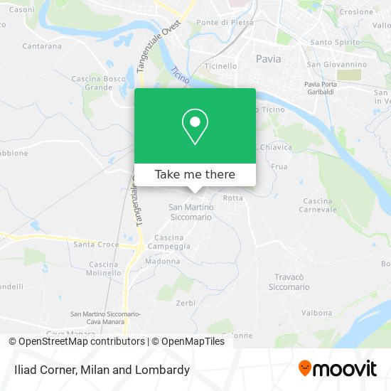 Iliad Corner map