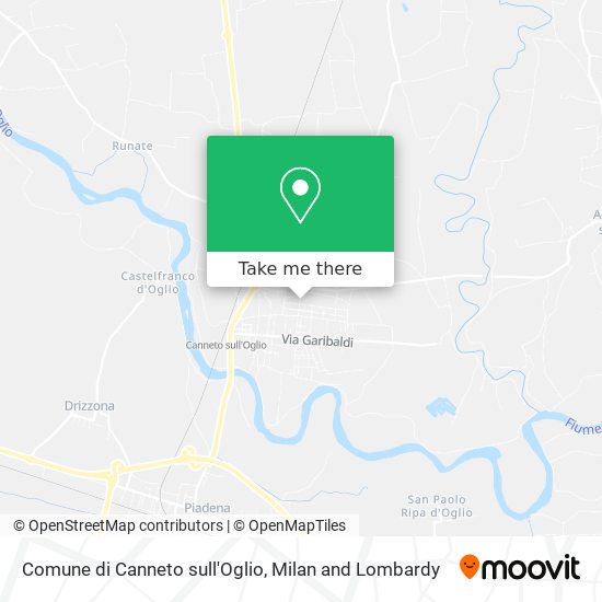 Comune di Canneto sull'Oglio map