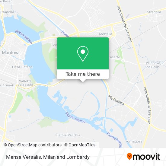 Mensa Versalis map
