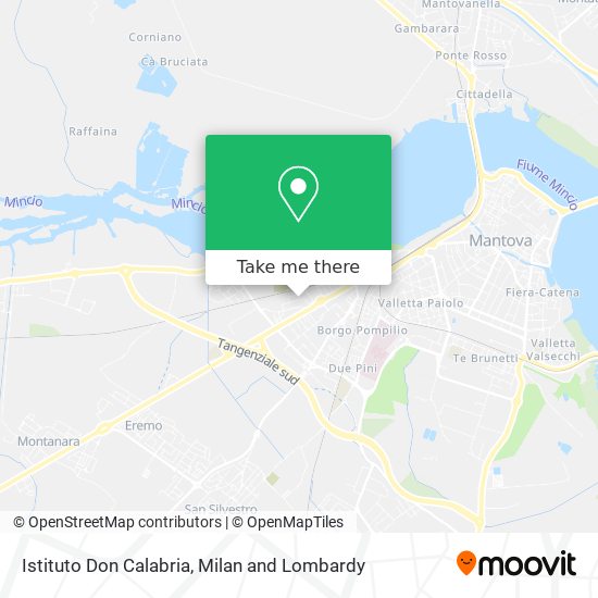 Istituto Don Calabria map