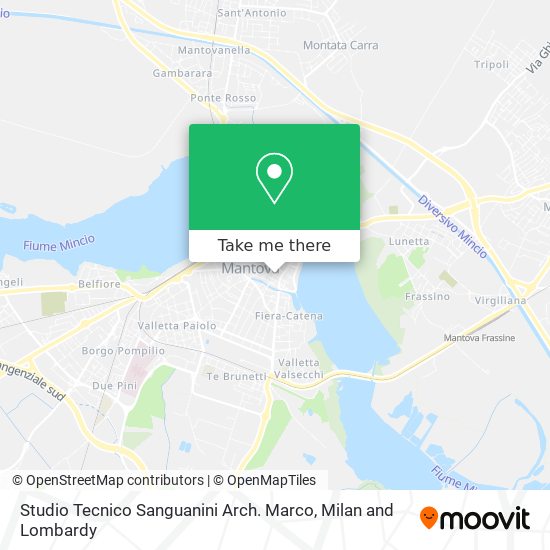 Studio Tecnico Sanguanini Arch. Marco map