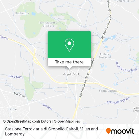 Stazione Ferroviaria di Gropello Cairoli map