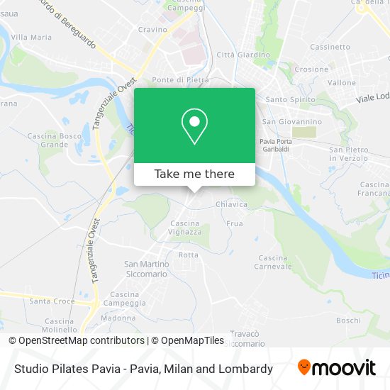 Studio Pilates Pavia - Pavia map