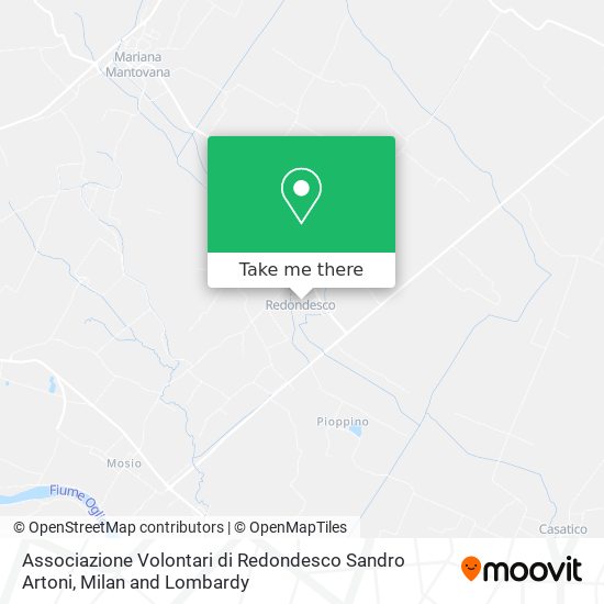 Associazione Volontari di Redondesco Sandro Artoni map