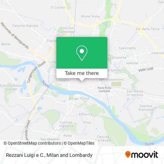 Rezzani Luigi e C. map