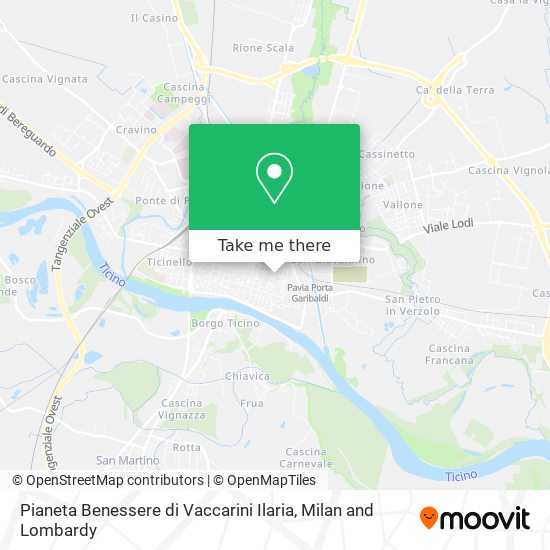 Pianeta Benessere di Vaccarini Ilaria map
