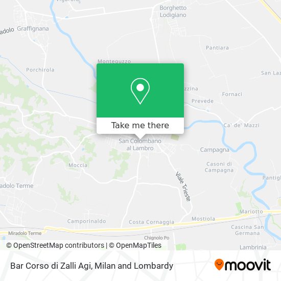 Bar Corso di Zalli Agi map