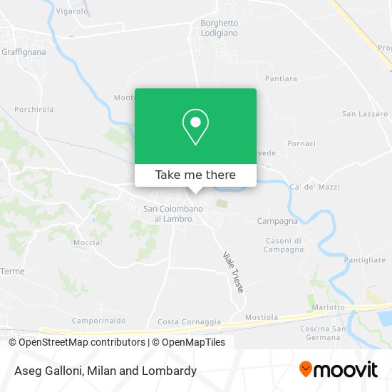 Aseg Galloni map