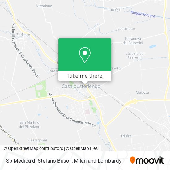 Sb Medica di Stefano Busoli map