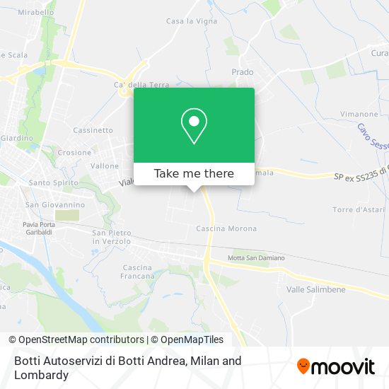 Botti Autoservizi di Botti Andrea map