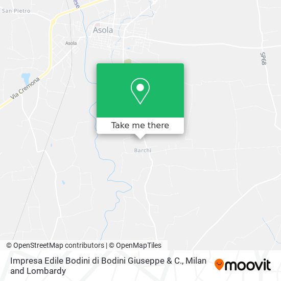 Impresa Edile Bodini di Bodini Giuseppe & C. map