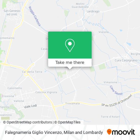 Falegnameria Giglio Vincenzo map