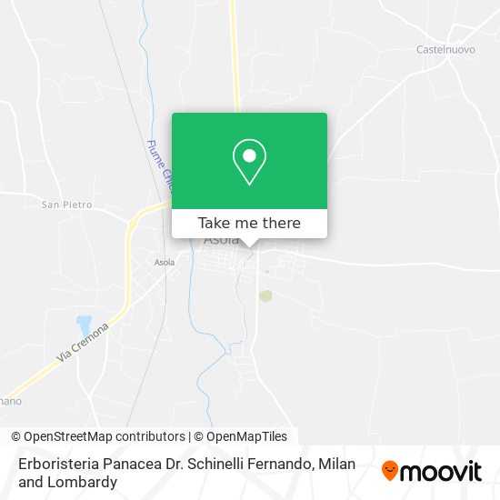 Erboristeria Panacea Dr. Schinelli Fernando map
