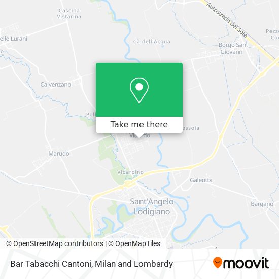 Bar Tabacchi Cantoni map