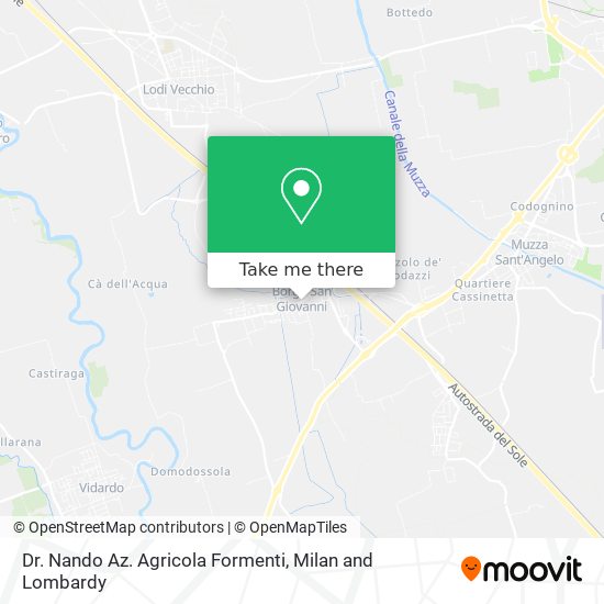 Dr. Nando Az. Agricola Formenti map