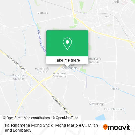 Falegnameria Monti Snc di Monti Mario e C. map