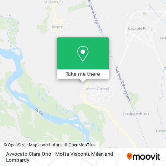 Avvocato Clara Orio - Motta Visconti map