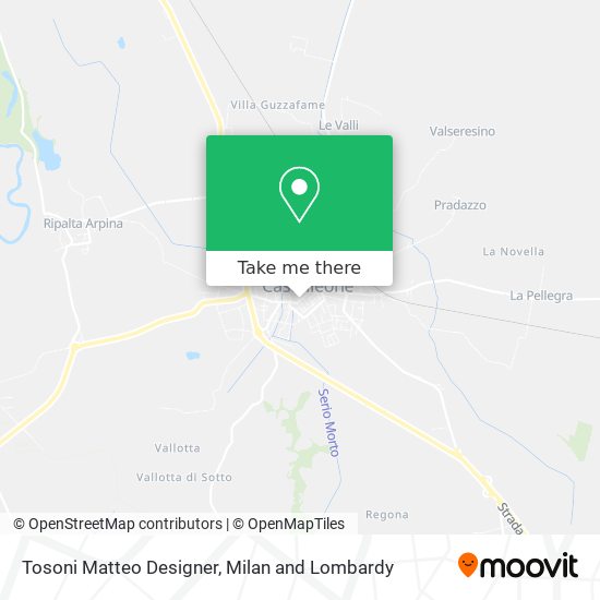 Tosoni Matteo Designer map