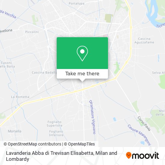 Lavanderia Abba di Trevisan Elisabetta map