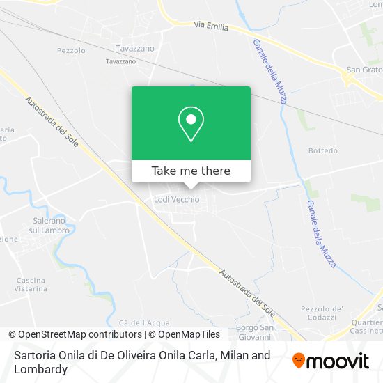 Sartoria Onila di De Oliveira Onila Carla map