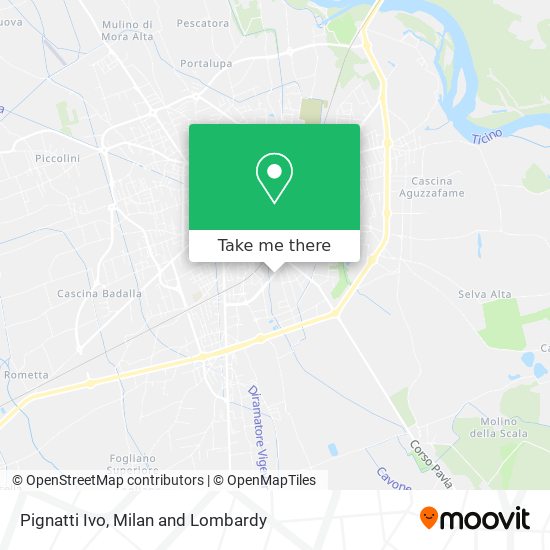 Pignatti Ivo map