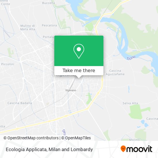 Ecologia Applicata map