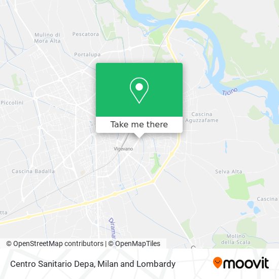 Centro Sanitario Depa map
