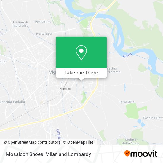 Mosaicon Shoes map