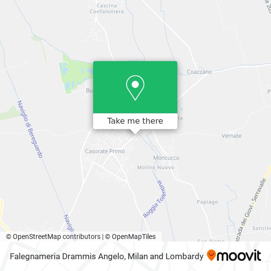 Falegnameria Drammis Angelo map